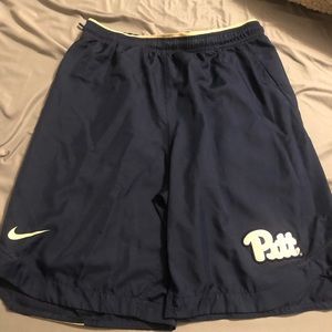 Nike Pitt football Dri fit shorts